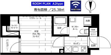 グランドコンシェルジュ蔵前の間取り画像