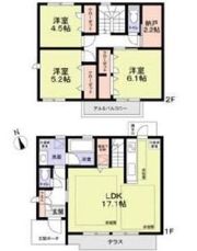 杉並区宮前4丁目戸建の間取り画像