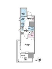 コンフォリア東新宿ステーションフロントの間取り画像