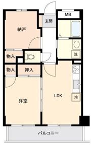 サンコート柳橋の間取り画像