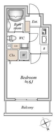 ドゥーエ阿佐ヶ谷の間取り画像