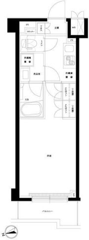 ルーブル阿佐ヶ谷北の間取り画像