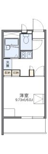 レオパレスLIVELYSTARの間取り画像