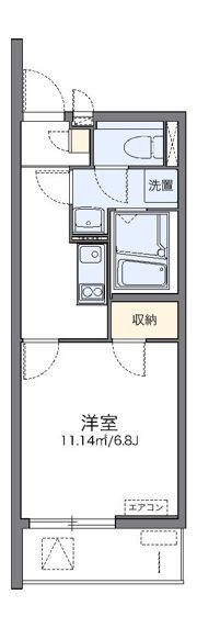 レオネクストアンジュール品川の間取り画像