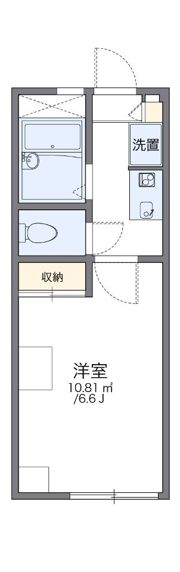 レオパレス田園1の間取り画像