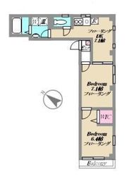 陽だまり荘の間取り画像