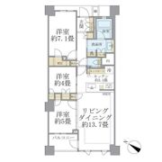 Brillia東中野Parkside Hillsの間取り画像