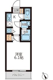 ミュプレ吉祥寺の間取り画像