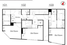 TYPE中野の間取り画像