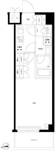 ルーブル大島弐番館の間取り画像