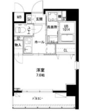 カーサ・アサクサの間取り画像