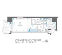 ZOOM秋葉原EASTの間取り画像