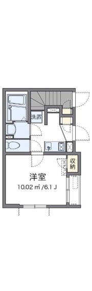 クレイノ花水木の間取り画像