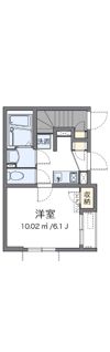 クレイノ花水木の間取り画像