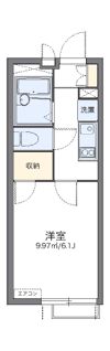 レオパレスフォレスト矢口の間取り画像