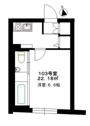 b’CASA Ebisuの間取り画像