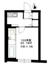 b’CASA Ebisuの間取り画像