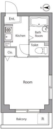 アーバンシャトー早稲田の間取り画像