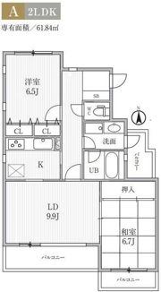 T’s garden鷺ノ宮の間取り画像