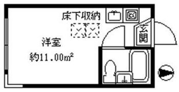 ライフピア沼袋Iの間取り画像