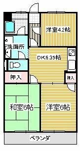 ラ・フォーレ小見野1の間取り画像