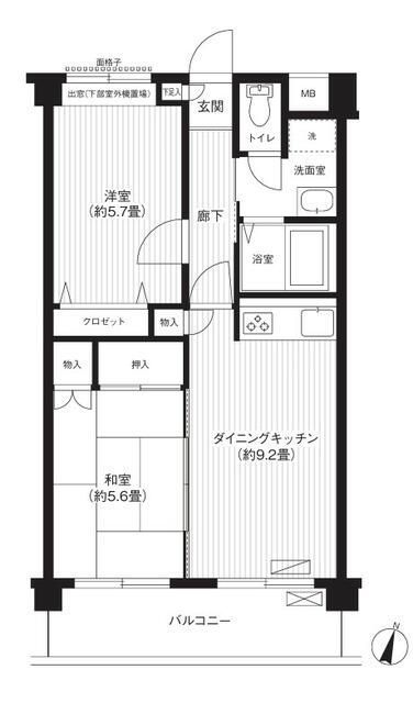 間取図