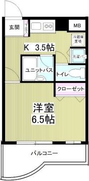 リッチヴィラ伊藤の間取り画像