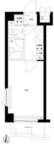 ルーブル鷺宮弐番館の間取り画像