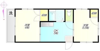 金子マンションの間取り画像