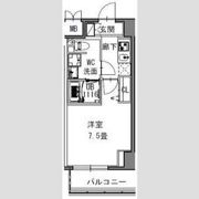 S-RESIDENCE新御徒町Westの間取り画像