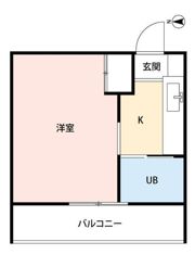 メゾンドペルルの間取り画像