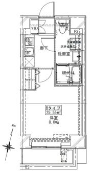 THE MARK COURT Ⅱの間取り画像