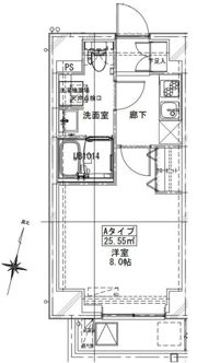 THE MARK COURT Ⅱの間取り画像