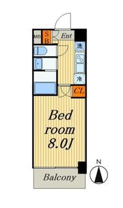 S-RESIDENCE錦糸町パークサイドの間取り画像