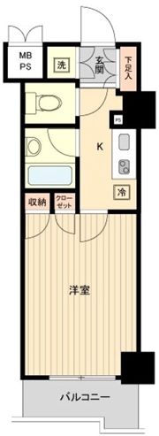 ルーブル日本橋の間取り画像