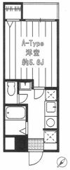 ユーコート中野の間取り画像