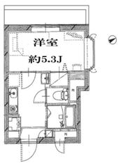 ユーコート中野の間取り画像