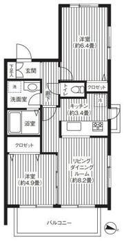 R＆T杉並下井草の間取り画像