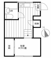 サンハイツの間取り画像