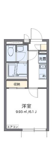 クレイノビューテラス恵比寿の間取り画像