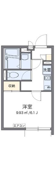 クレイノビューテラス恵比寿の間取り画像