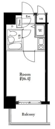 メインステージ武蔵関の間取り画像