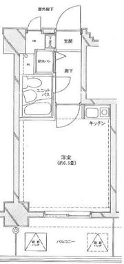 メインステージ武蔵関の間取り画像