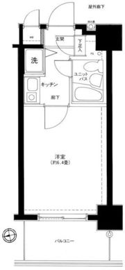 メインステージ武蔵関の間取り画像