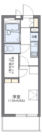 レオパレス英の間取り画像
