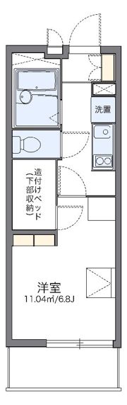 レオパレス英の間取り画像