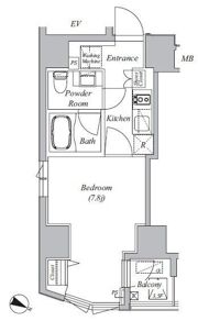 Casa Splendido La plus 元赤坂の間取り画像