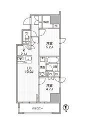 シーズンフラッツ新御徒町の間取り画像