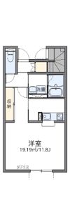 レオネクストマンダリーヌⅥの間取り画像