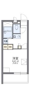 レオパレスMARUTAKAの間取り画像
